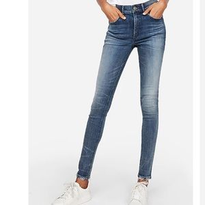 High Waisted Denim Perfect Skinny Jeans